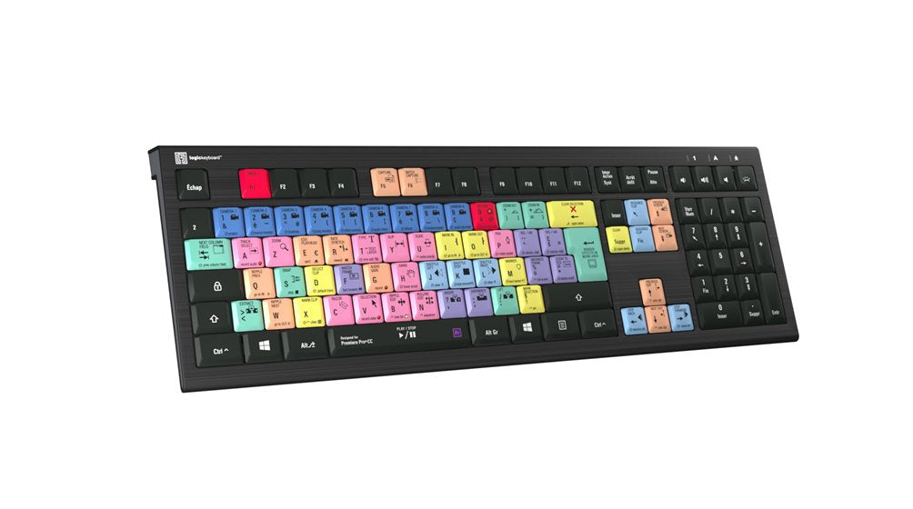 EAN 5707795018542 - Logickeyboard LKB-PPROCC-A2PC-FR teclado Ratón incluido Juego USB AZERTY Francés Negro imagen 4