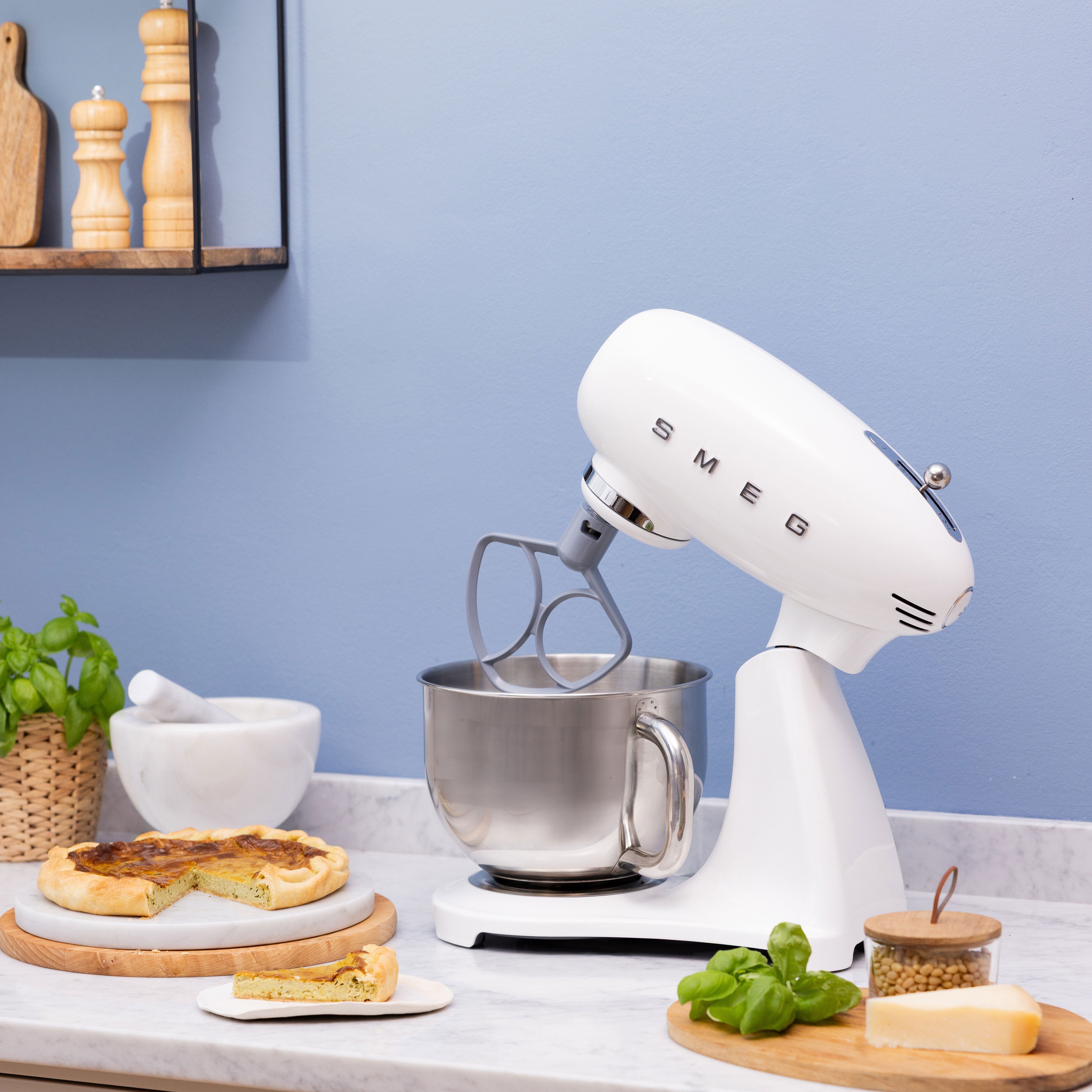 Smeg Kitchen Robot 50´Style White Smf05wheu