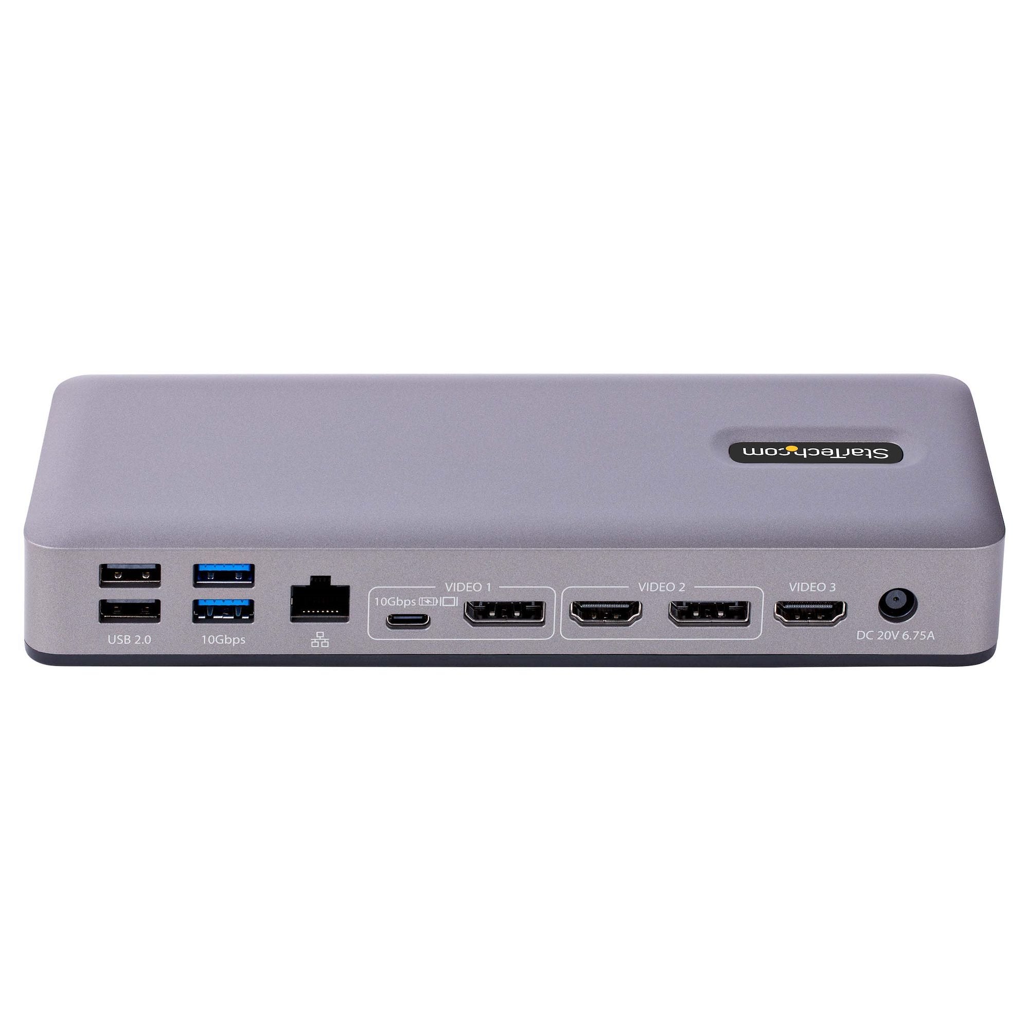 EAN 0065030898133 - StarTech.com DK31C3MNCRUE base para portátil y replicador de puertos Alámbrico USB 3.2 Gen 2 (3.1 Gen 2) imagen 4