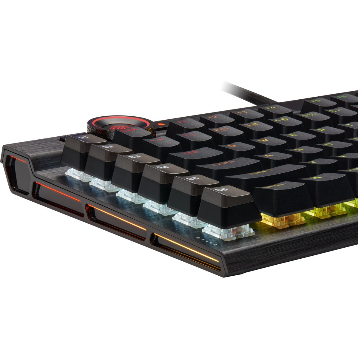 Teclado (Aleman) Corsair K100 Rgb Optisch-Mechanisch Opx Black