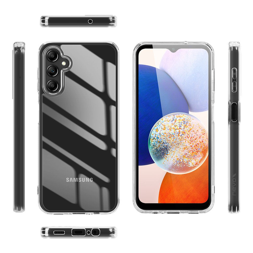 EAN 4250686414585 - nevox 2458 funda para teléfono móvil 17 cm (6.7") Transparente imagen 3