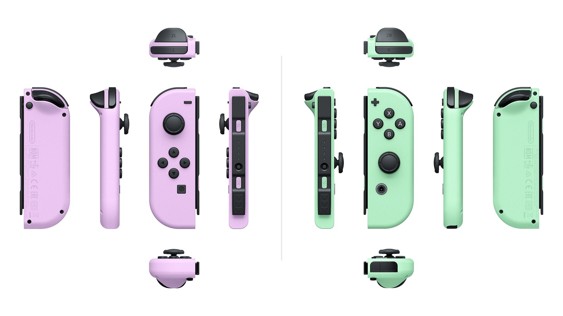 EAN 0045496431693 - Nintendo 10011584 mando y volante Verde, Púrpura Bluetooth Gamepad Analógico/Digital Nintendo Switch, Nin imagen 3