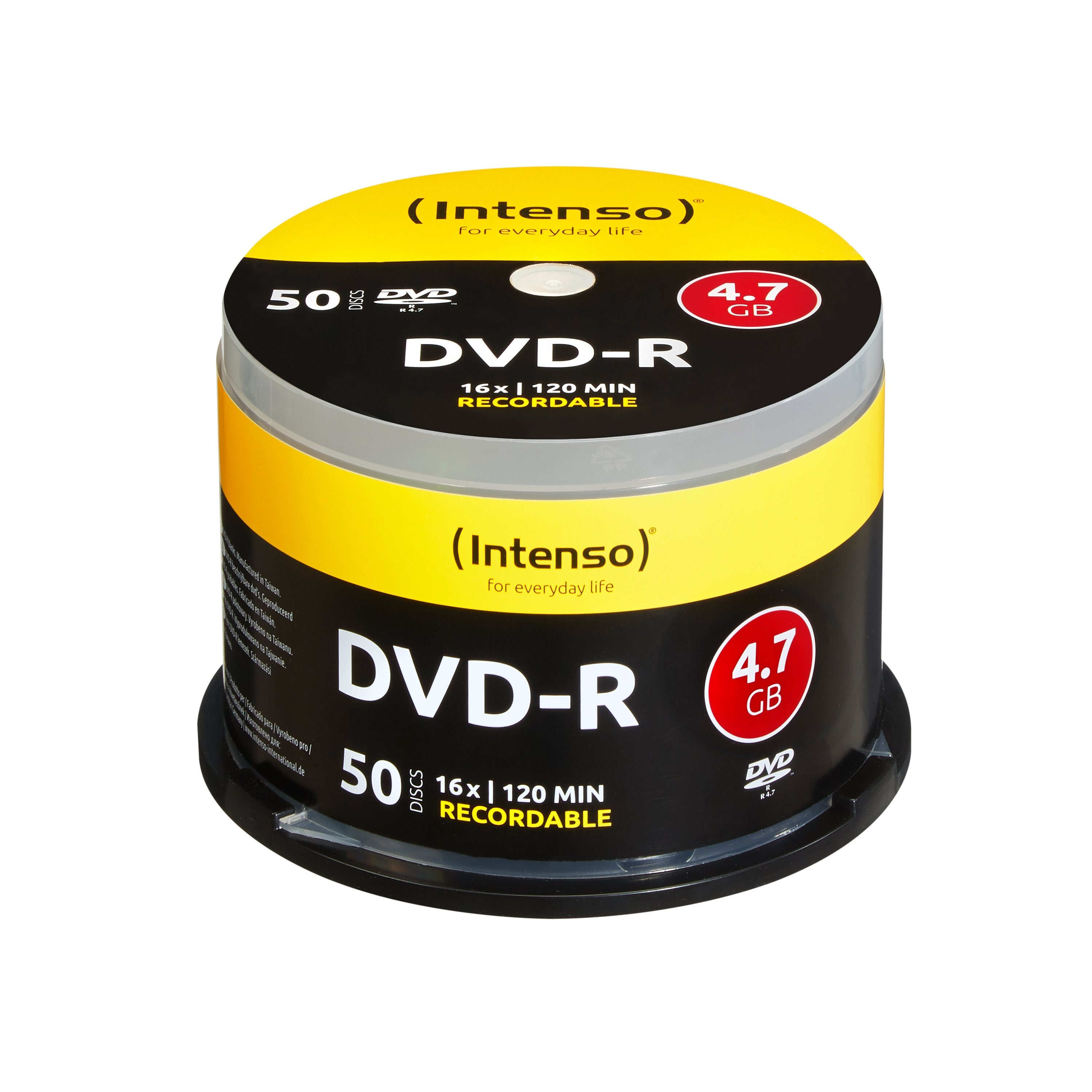 EAN 4034303004355 - Intenso DVD-R 4.7GB, 16x 4,7 GB 50 pieza(s) imagen 1