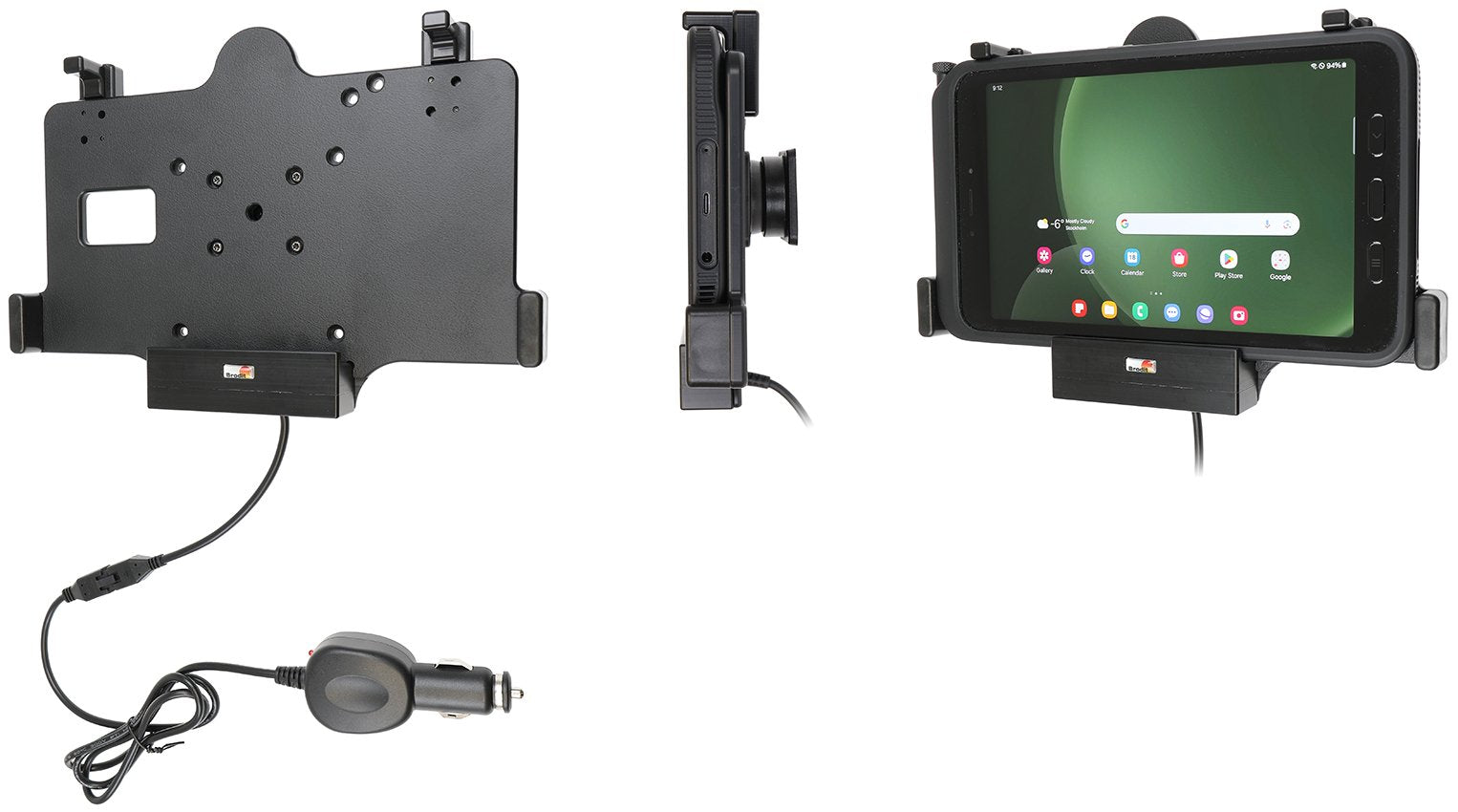 EAN 7320287123869 - Brodit 712386 soporte Soporte activo para teléfono móvil Tablet/UMPC Negro imagen 2