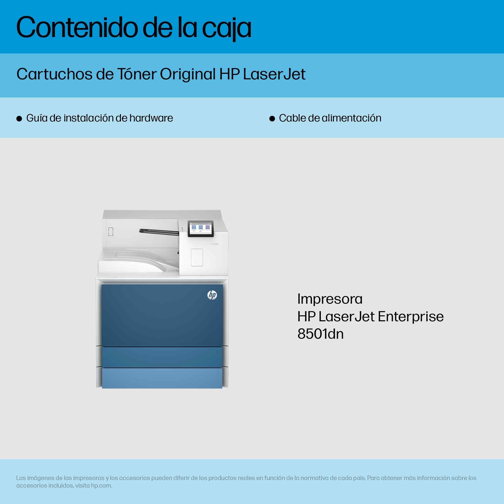 EAN 0198828506559 - HP LaserJet Enterprise LaserJet Ent 8501dn 1200 x 1200 DPI A3 imagen 10