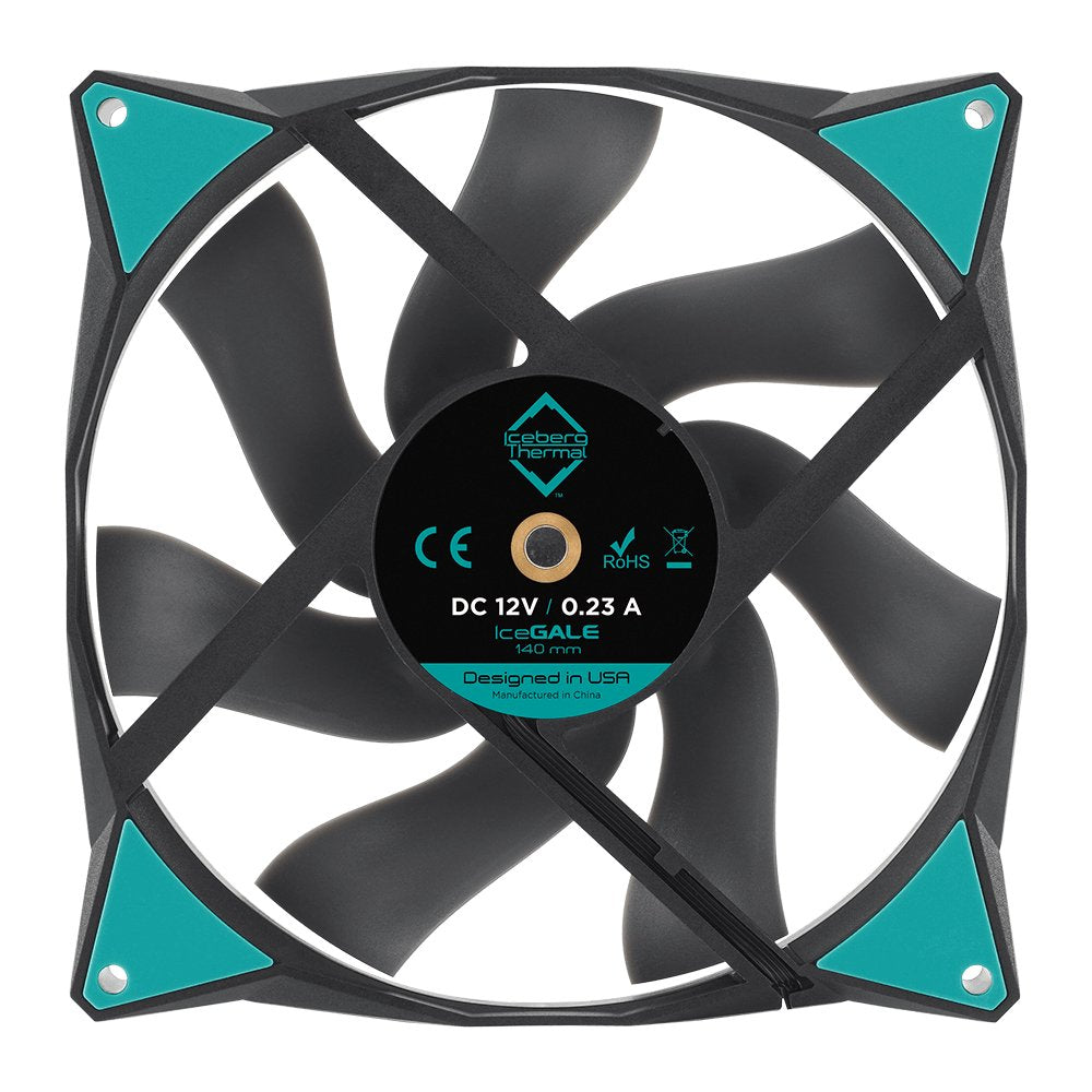 Ventilador Iceberg Thermal Icegale - 140mm Negro