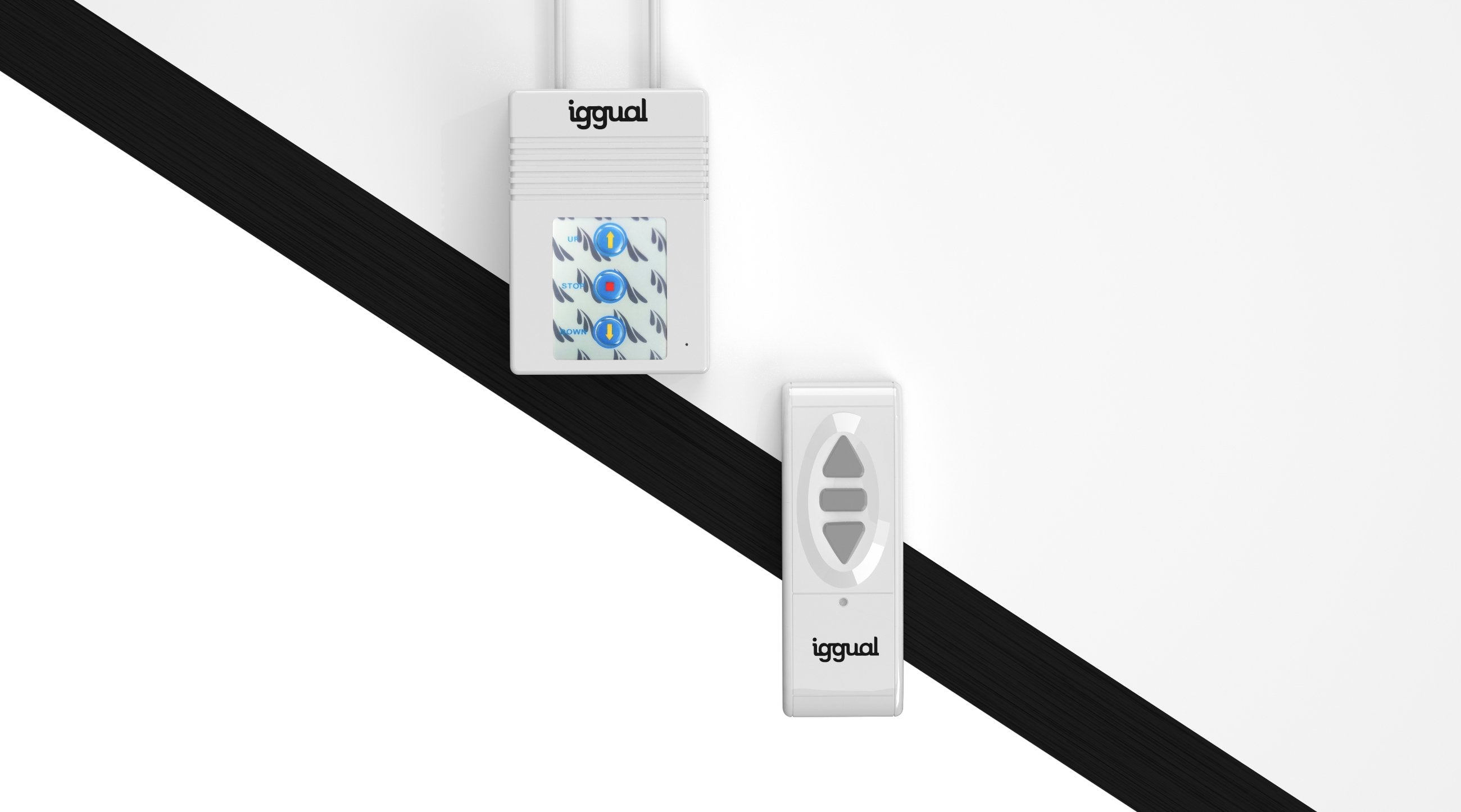 Iggual Pantalla Eléctrica 4:3 134" 240x240 Cm