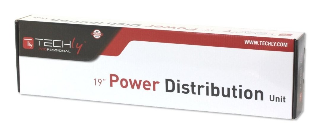 Phasak Regleta 19" De 8 Tomas Schuko Con Interruptor Conexión C14 2m Negro