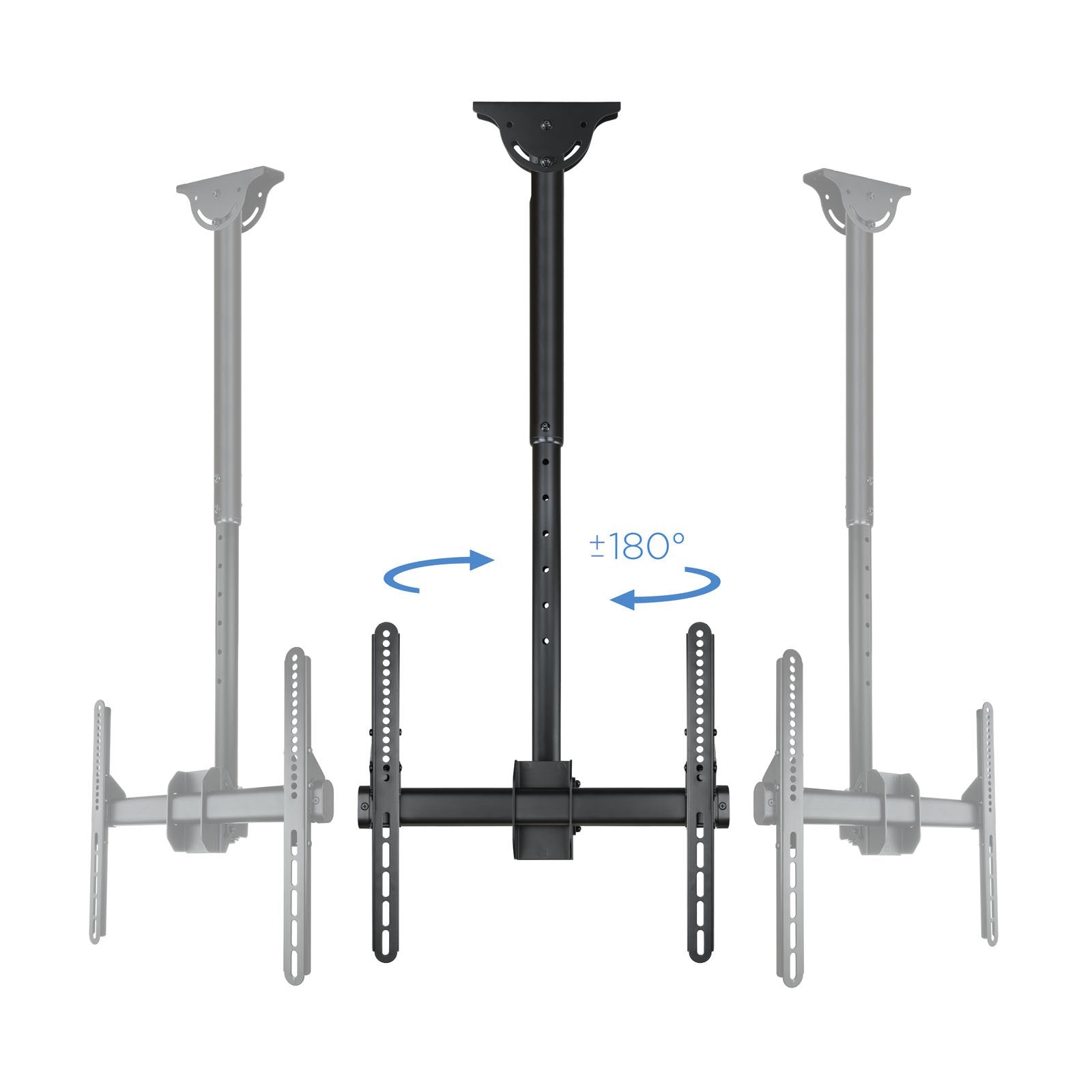 Tooq Soporte De Techo Giratorio Para Tv De 32"-55" - Peso Max 50kg - Vesa 400x400mm