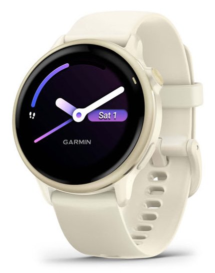 Smartwatch Garmin Vívoactive 6 Lunar Gold 42mm Gps Bluetooth Ant+ ,Wi-Fi