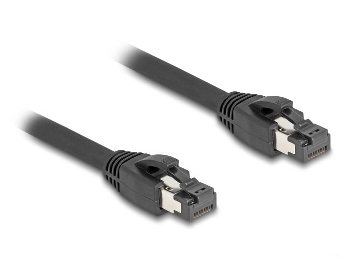 Delock 80232 Cable De Red Rj45 Cat.8.1 S/Ftp, 50 Cm Hasta 40 Gbps, Negro