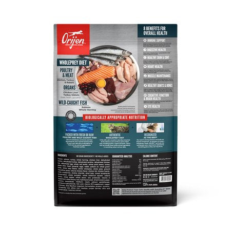 EAN 0064992718930 - Orijen 0064992718930 alimento seco para gatos 4,5 kg Adulto imagen 2