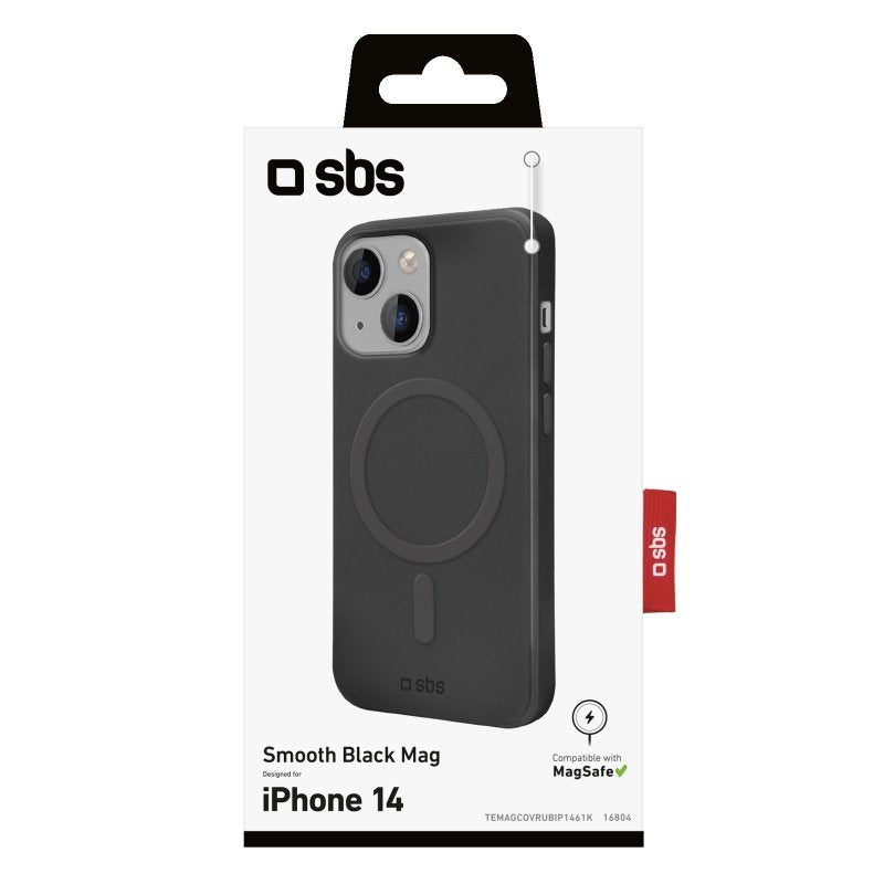 Funda Para Iphone 14 Sbs Temagcovrubip1461k (6.1") Negro