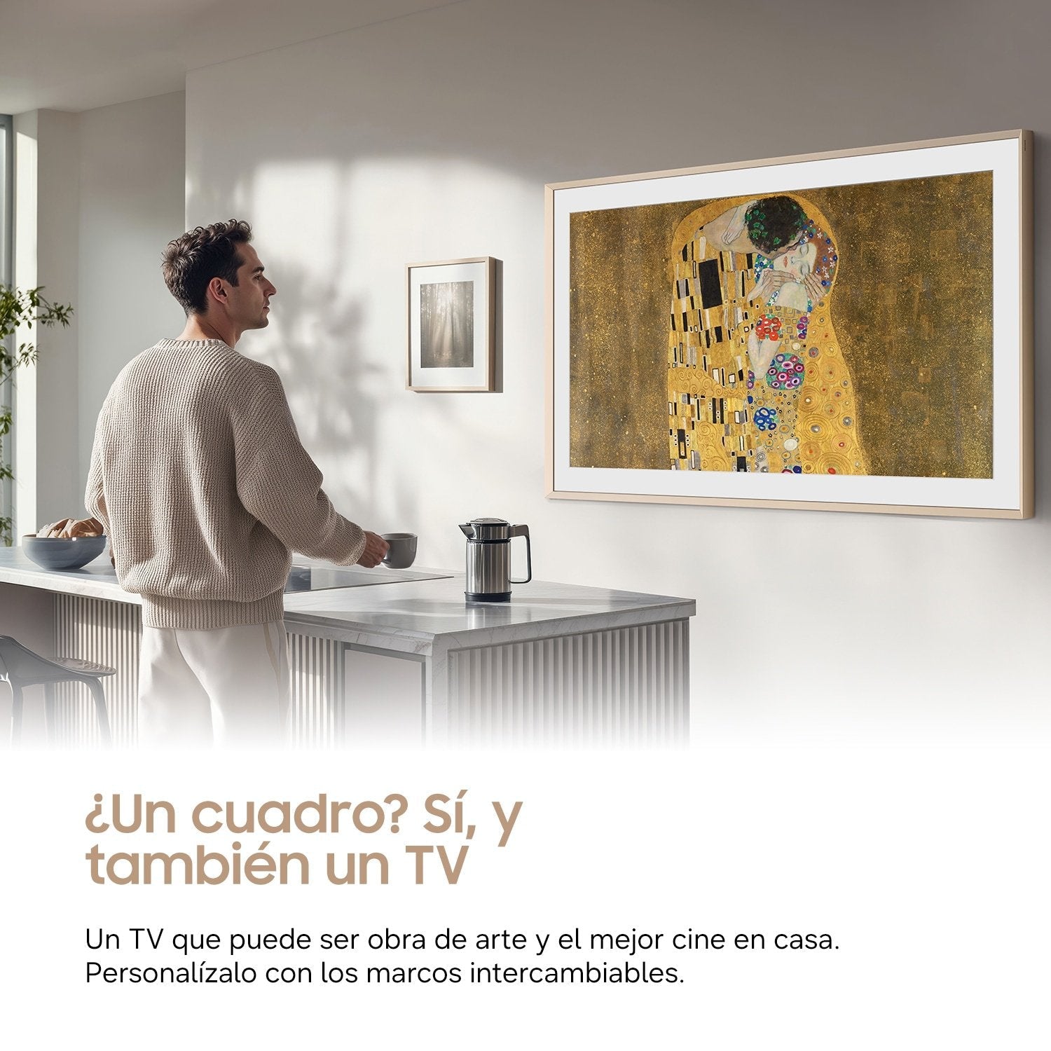 Televisor Samsung The Frame Tv 55" Ls03he 4k Sin Reflejos Vision Ai Smart Tv (2026)