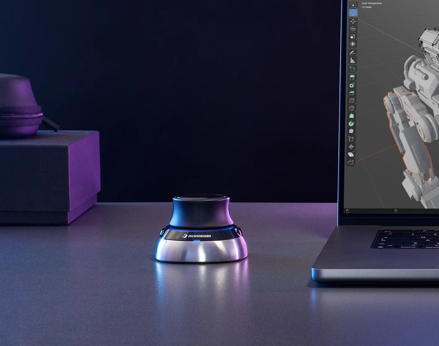 EAN 4260016341443 - 3Dconnexion SpaceMouse ratón Oficina RF Wireless + Bluetooth + USB Type-A 6DoF imagen 3