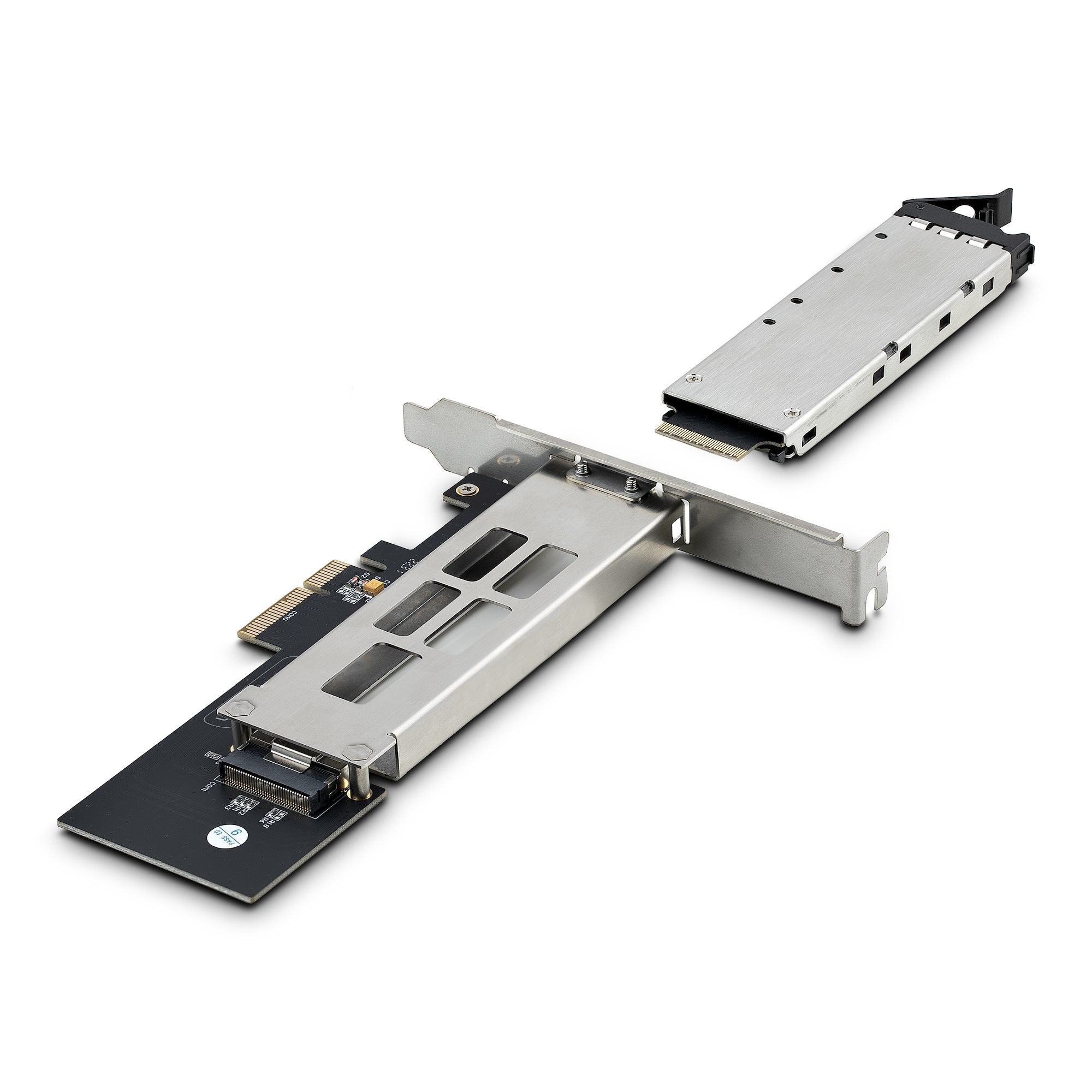 Startech Tarjeta Pcie X4 A Ssd Nvme M.2 - Rack Móvil Backplane Con Bandeja Removible Hot Swap Intercambiable En Caliente Con Llave