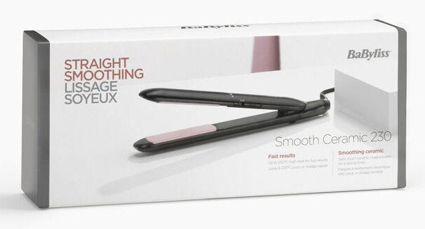 EAN 3030050185874 - BaByliss CERAMIC 230 Plancha de pelo Caliente Negro 1,8 m imagen 9