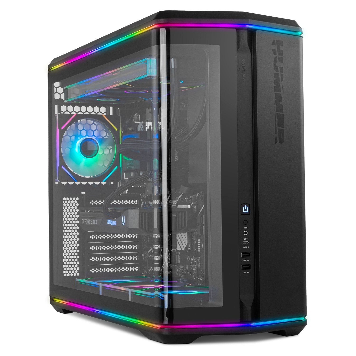 Caja Gaming Semitorre Nox Hummer Anvil