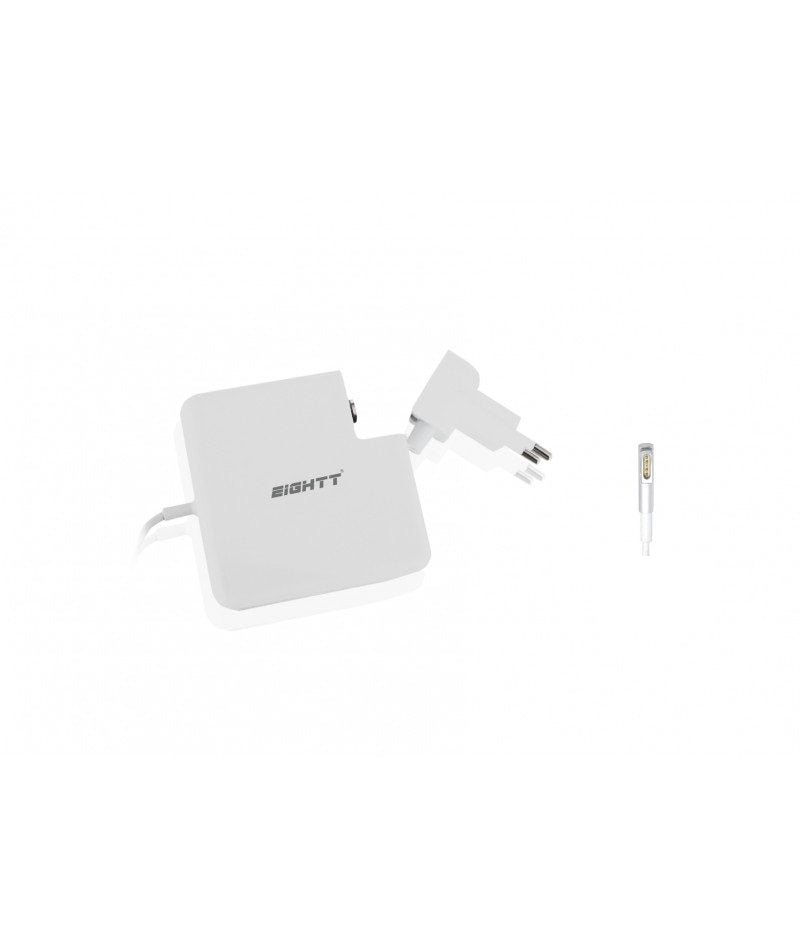 Cargador Universal Eightt Para Apple 45/60/85w Magsafe 1 + 1 Puerto Usb