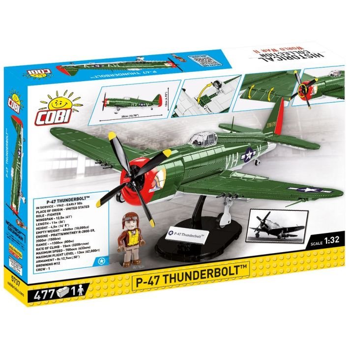 EAN 5902251057374 - COBI P-47 Thunderbolt imagen 9
