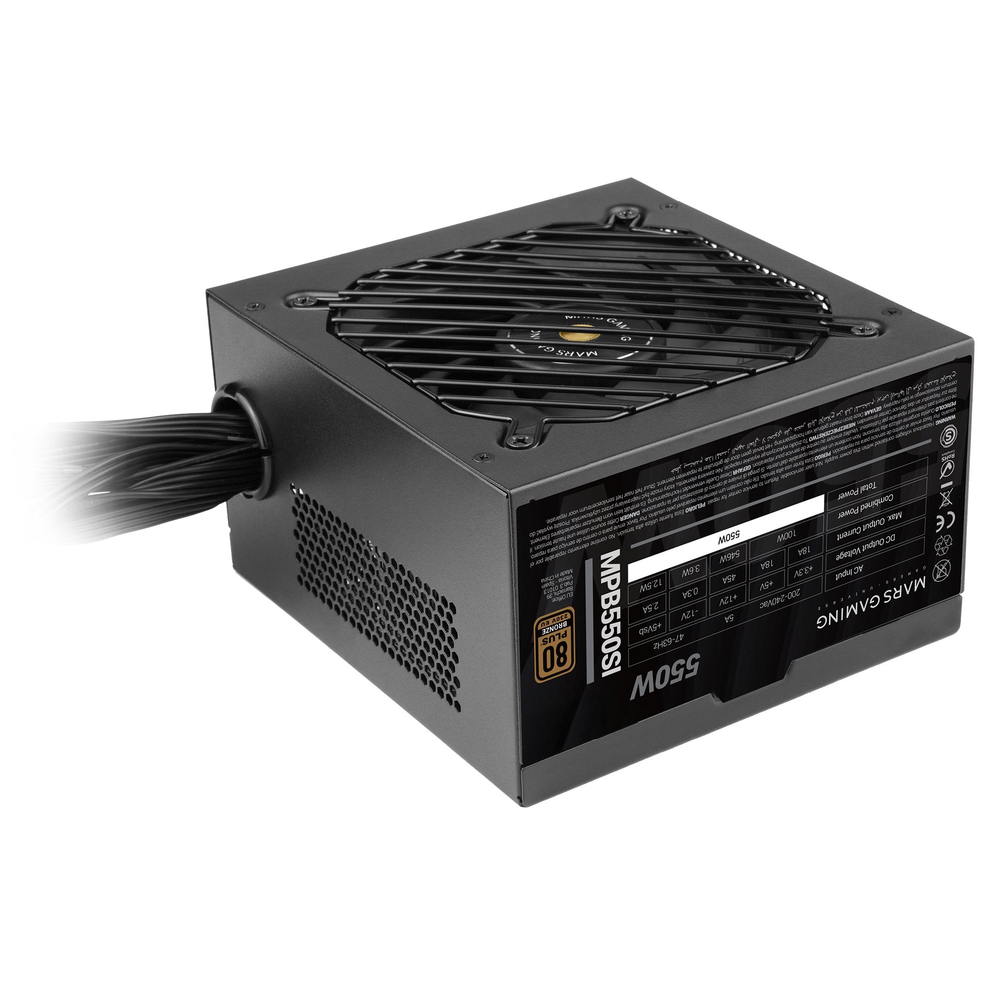 EAN 8435693108504 - Mars Gaming MPB550SI unidad de fuente de alimentación 24-pin ATX imagen 3
