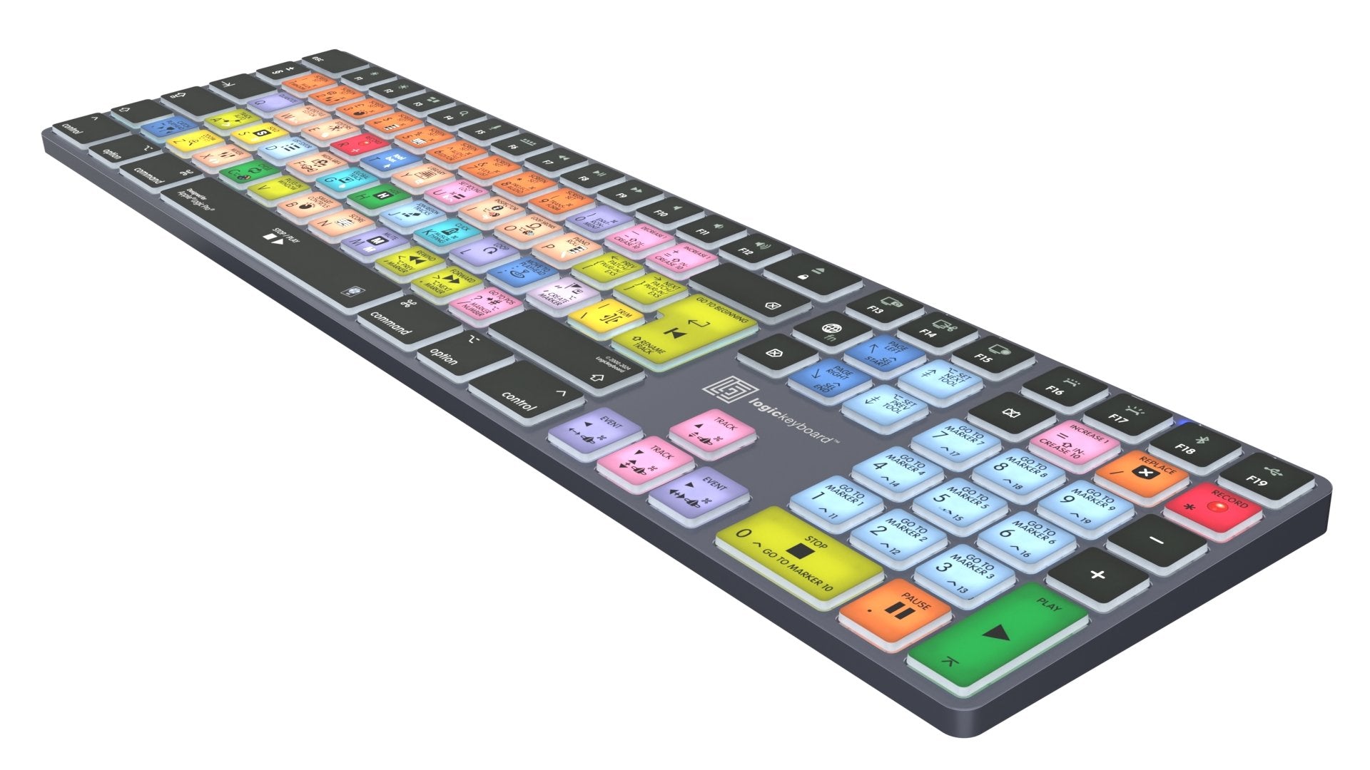 EAN 5707795022327 - Logickeyboard LKB-LOGXP2-TM teclado Oficina Bluetooth QWERTZ Alemán Gris, Titanio imagen 6
