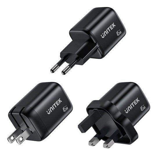 EAN 4894160060280 - UNITEK P1129ABK01-EU cargador de dispositivo móvil Universal Negro Corriente alterna Carga rápida Interio imagen 2