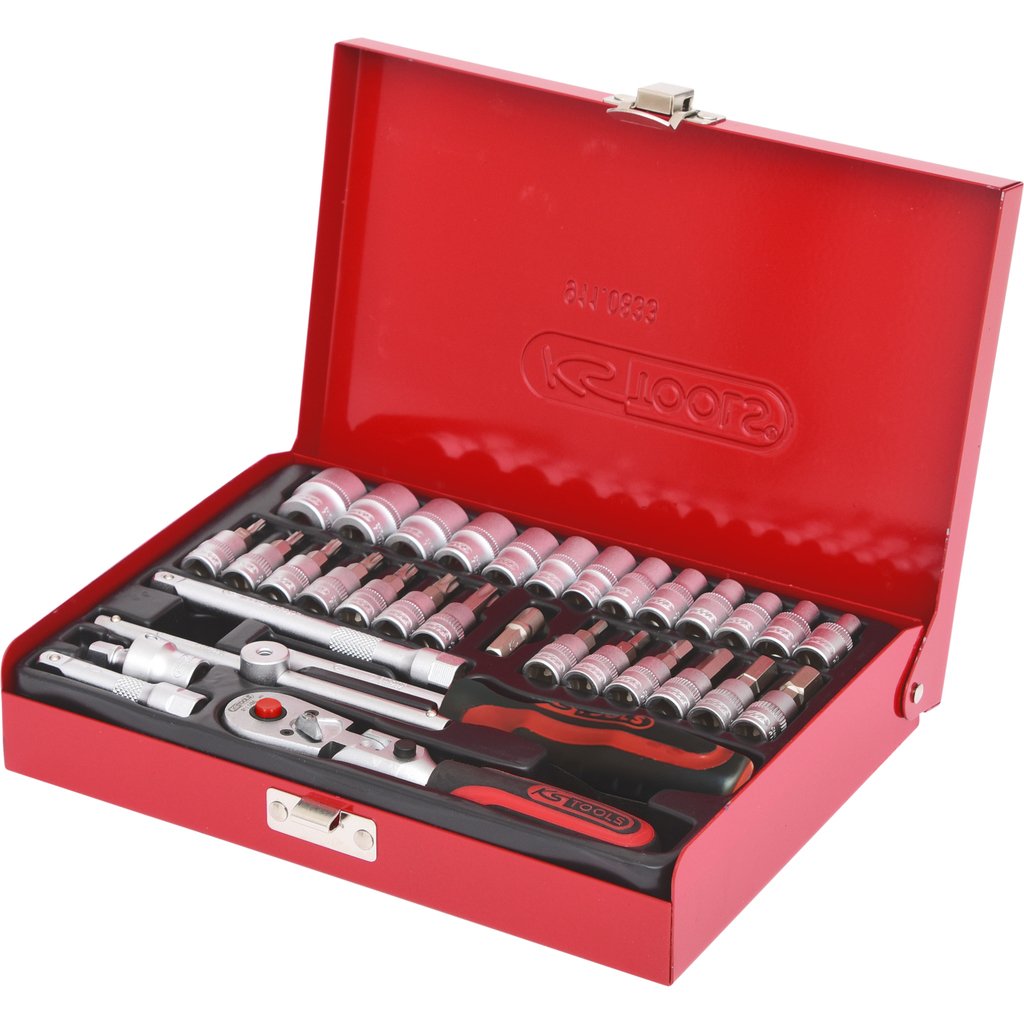 Ks Tools Knarre - 33 Uds. - 1/4" - In Maletín