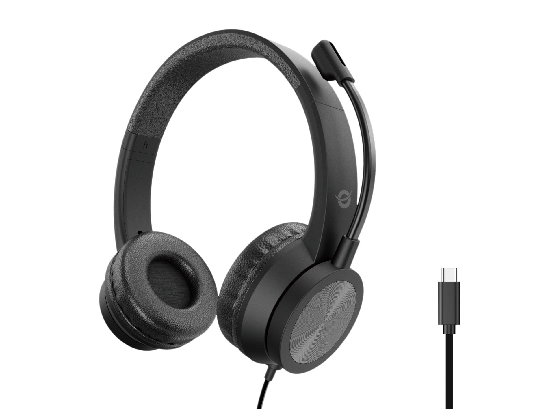 EAN 4015867241066 - Conceptronic POLONA05BC auricular y casco Auriculares Alámbrico Diadema Llamadas/Música USB Tipo C Negro imagen 1