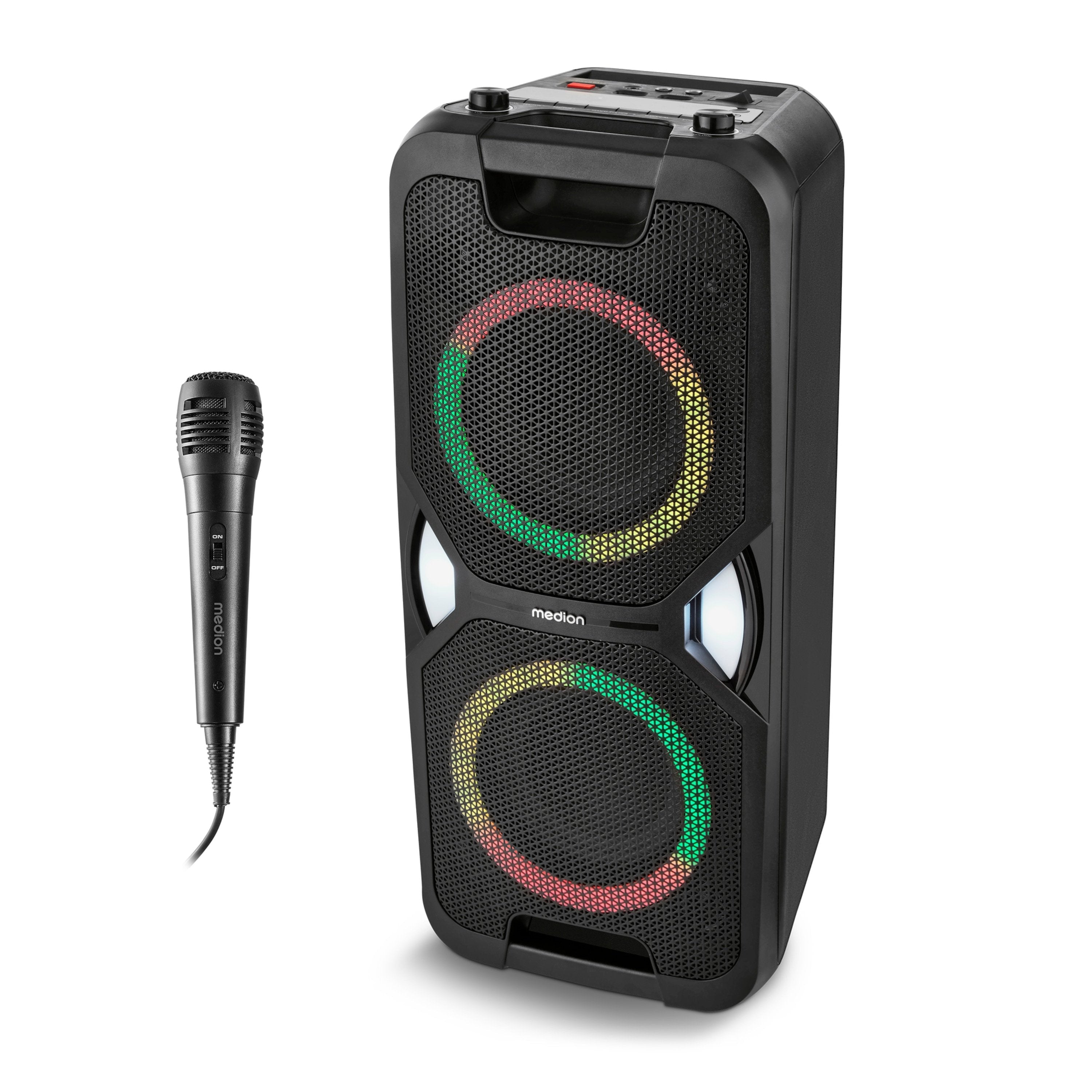 Medion Pe-1 Pure Partylautsprecher Schwarz