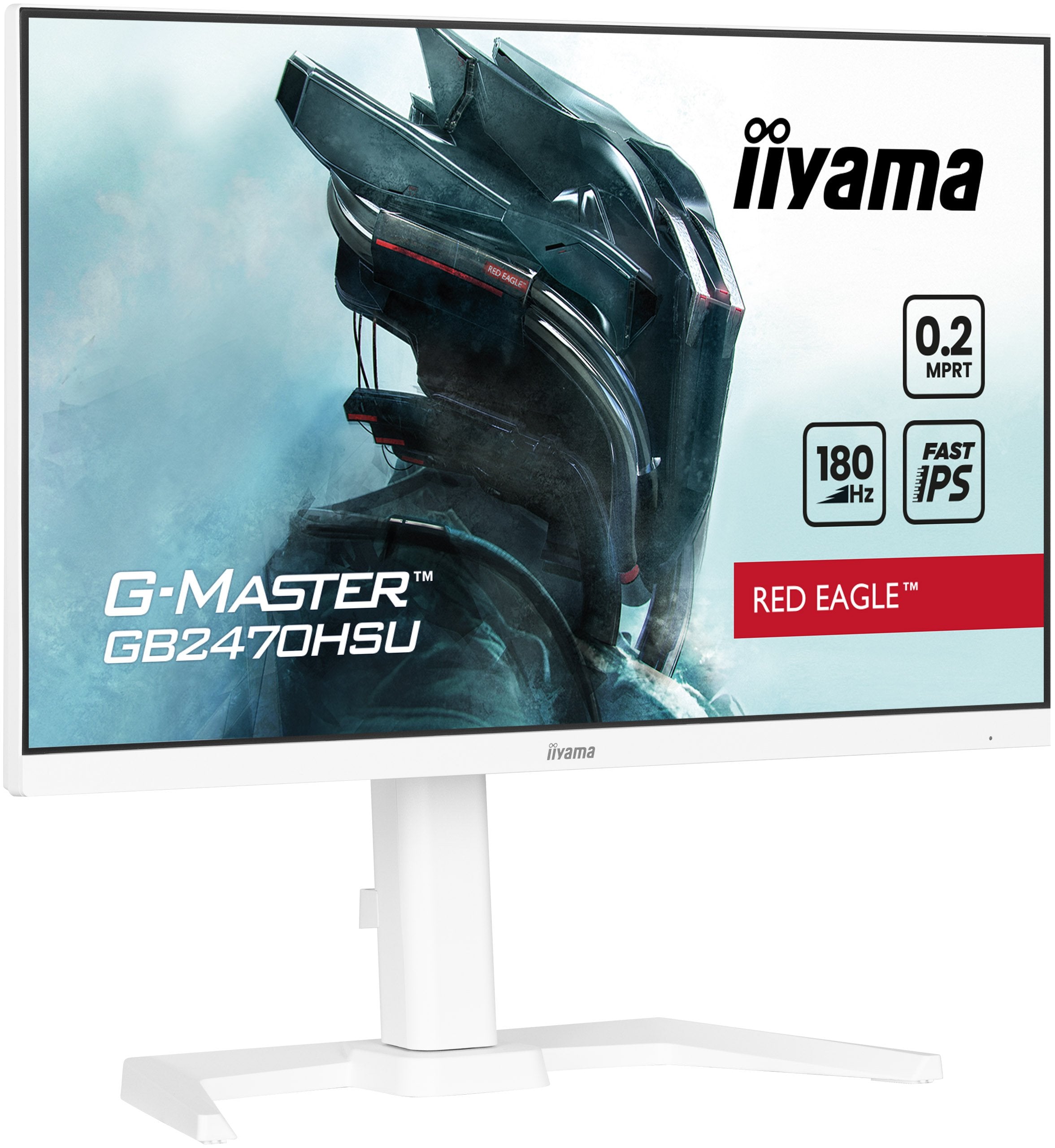 EAN 4948570123933 - iiyama G-MASTER GB2470HSU-W6 pantalla para PC 60,5 cm (23.8") 1920 x 1080 Pixeles Full HD LED Blanco imagen 3