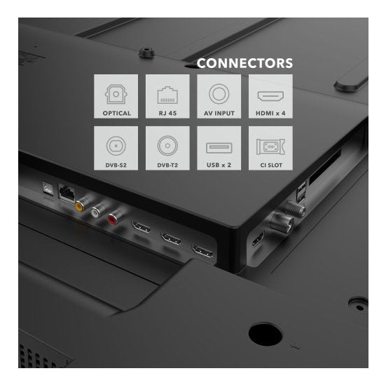 EAN 5999862467456 - SMART Technologies 65UG02V Televisor 165,1 cm (65") 4K Ultra HD Smart TV Wifi Gris 260 cd / m² imagen 8