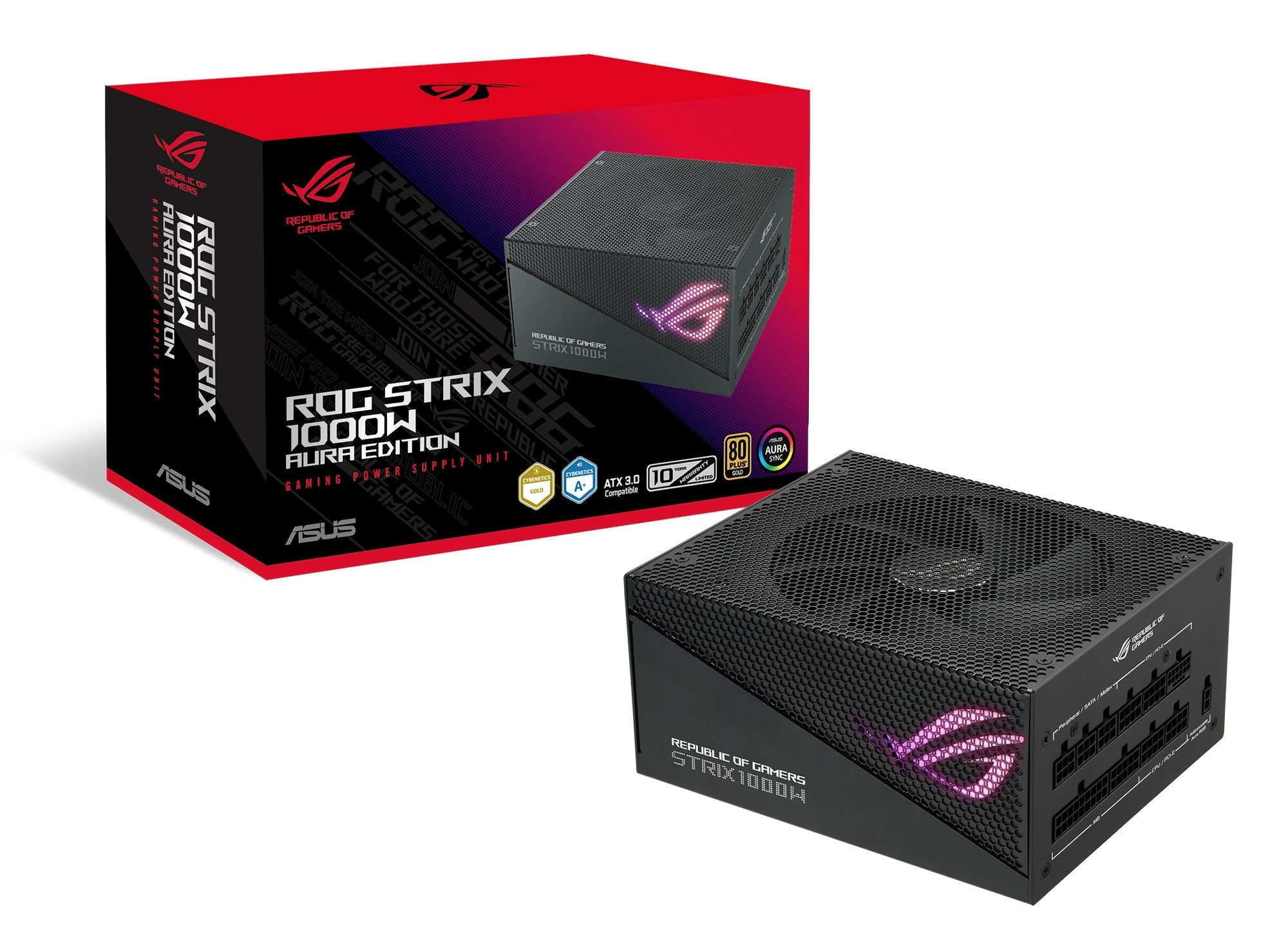 Fuente De Alimentacion Atx 1000w Asus Rog Strix 1000g Aura