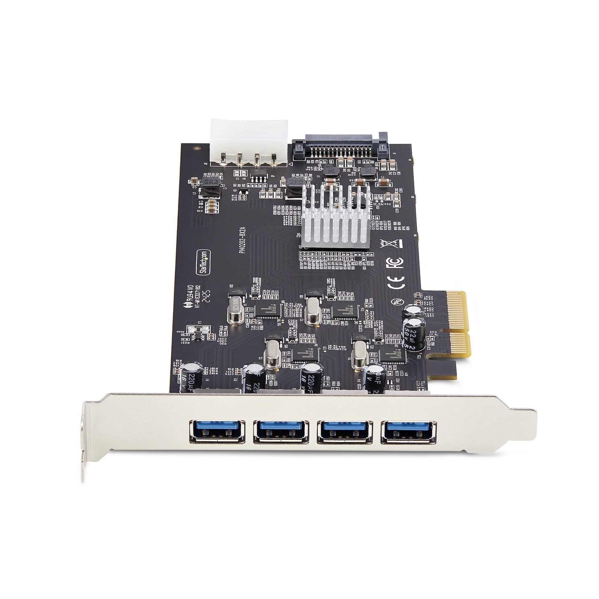 EAN 0065030912761 - StarTech.com P5Q4A-USB-CARD tarjeta y adaptador de interfaz USB 3.2 Gen 1 (3.1 Gen 1) imagen 3