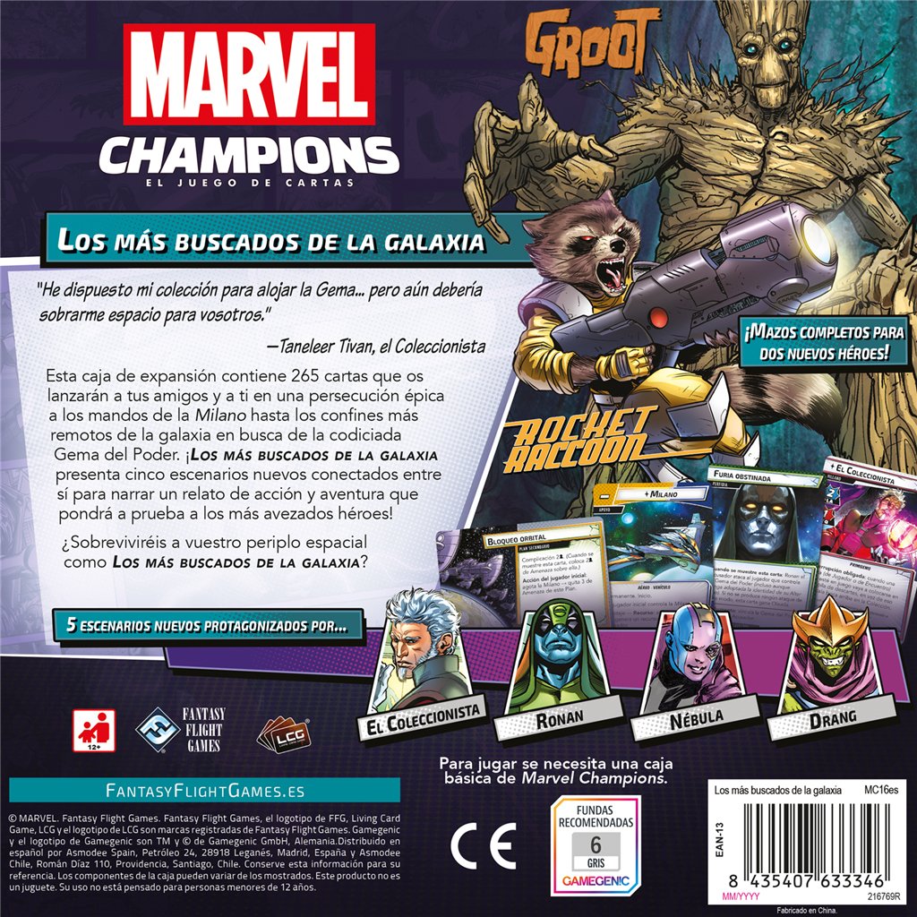 EAN 8435407633346 - Asmodee Marvel Champions MC16ES juego de tablero Expansión de juego de cartas Coleccionable imagen 3