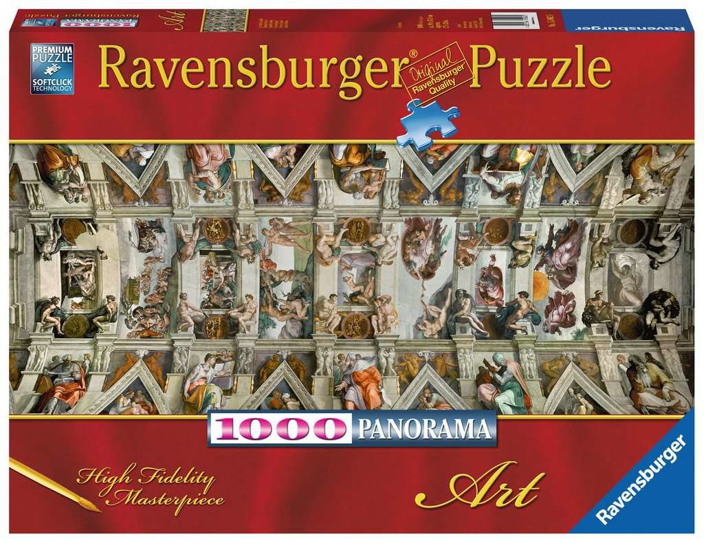 Capilla Sistina Panoram Puzzle 1000 Pz
