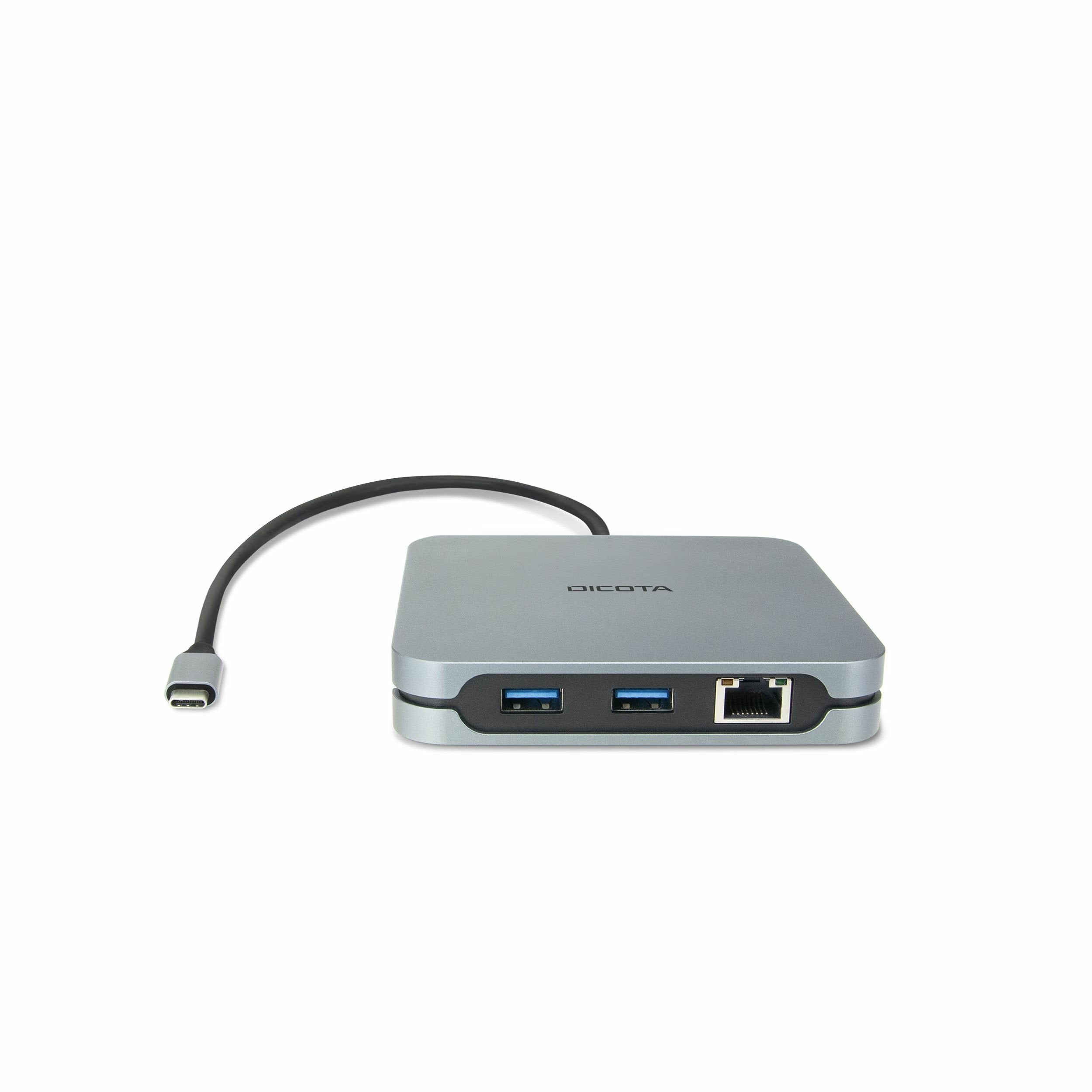 EAN 7640239421349 - DICOTA D32057 hub de interfaz USB Tipo C 10000 Mbit/s Plata imagen 6
