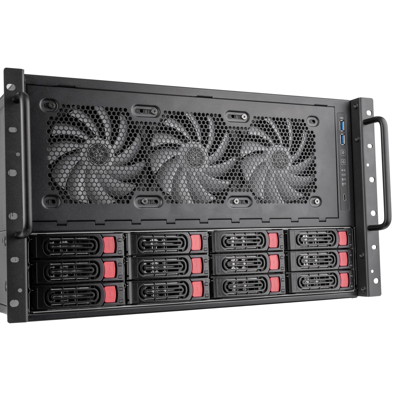 EAN 4710679817439 - Silverstone RM61-312 Estante Negro imagen 7