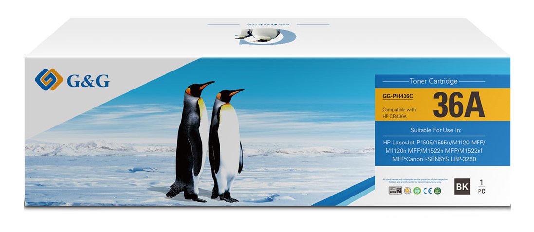 G&G Xl-Toner Compatible Con Hp Cb435a Canon 725