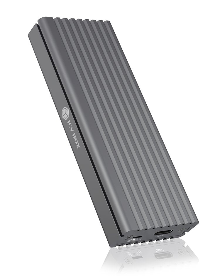 EAN 4250078168911 - ICY BOX IB-1817M-C31 Caja externa para unidad de estado sólido (SSD) Gris M.2 imagen 1