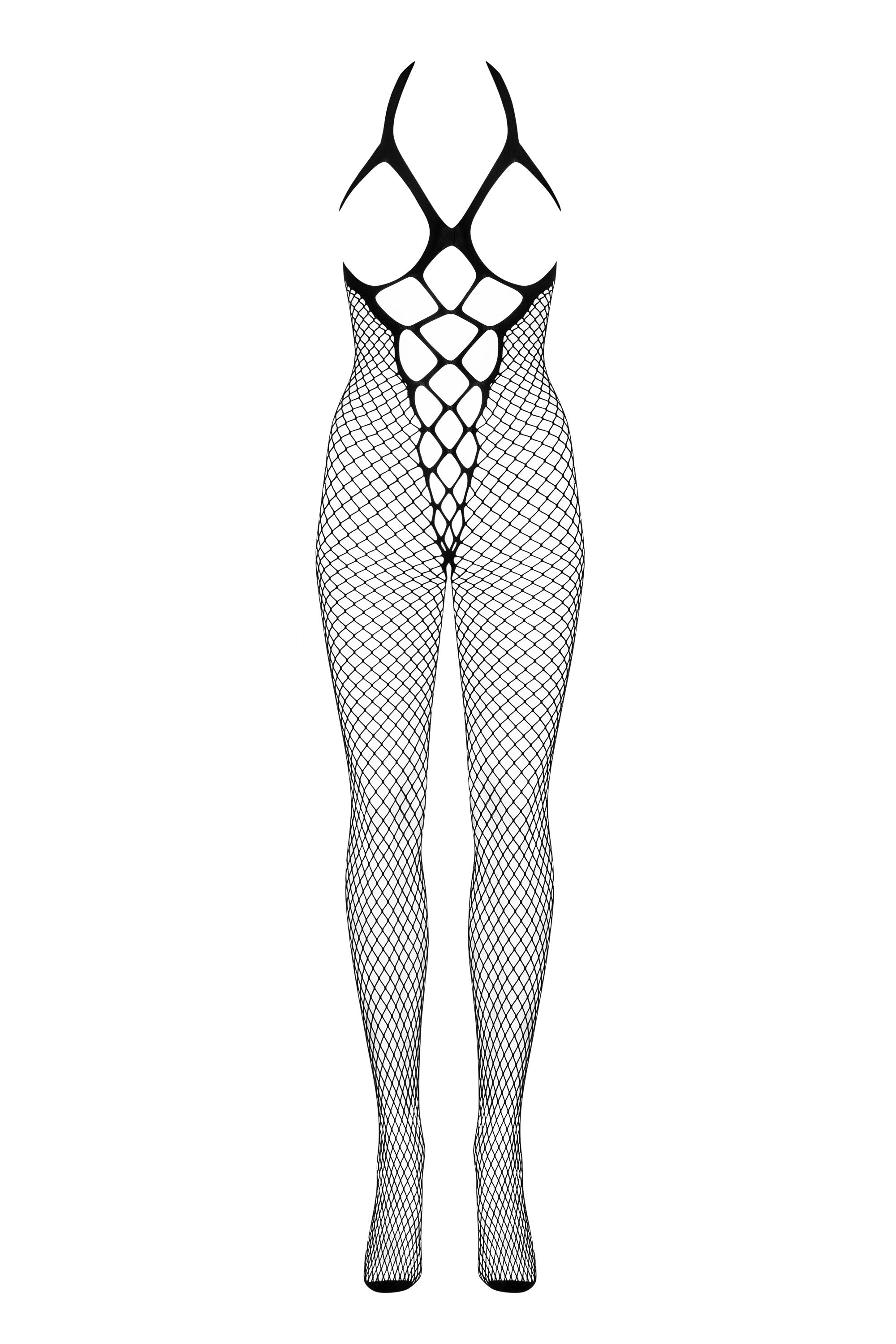 Bodystocking Black N106 S/M/L Obsessive