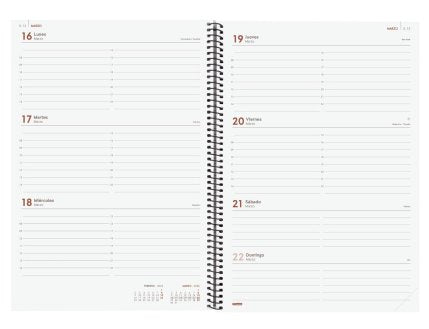 EAN 8422952409359 - Finocam 741466026 agenda Agenda diaria Negro imagen 4