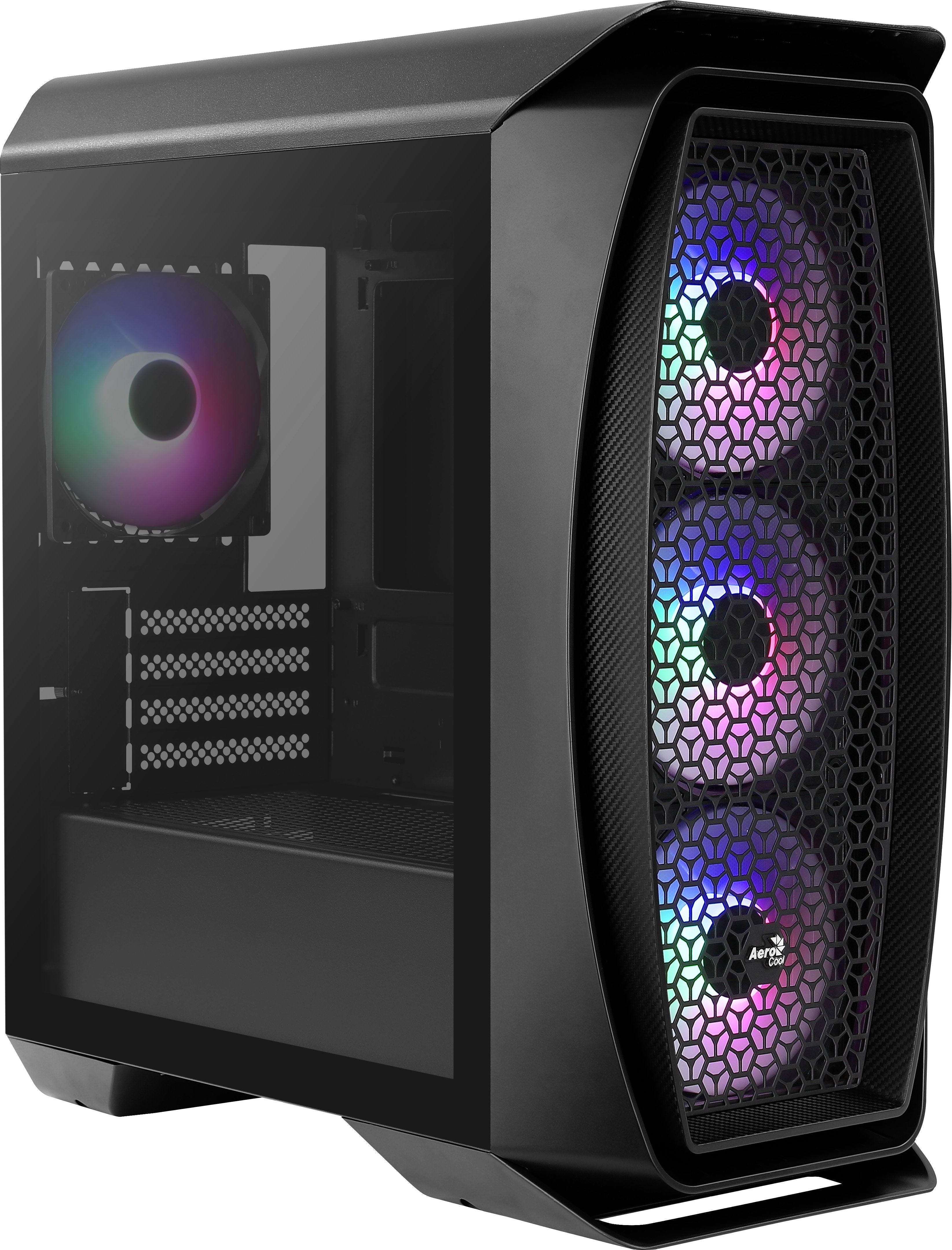 Caja Pc Aerocool Aero One Mini Frost Black Matx, 4x12