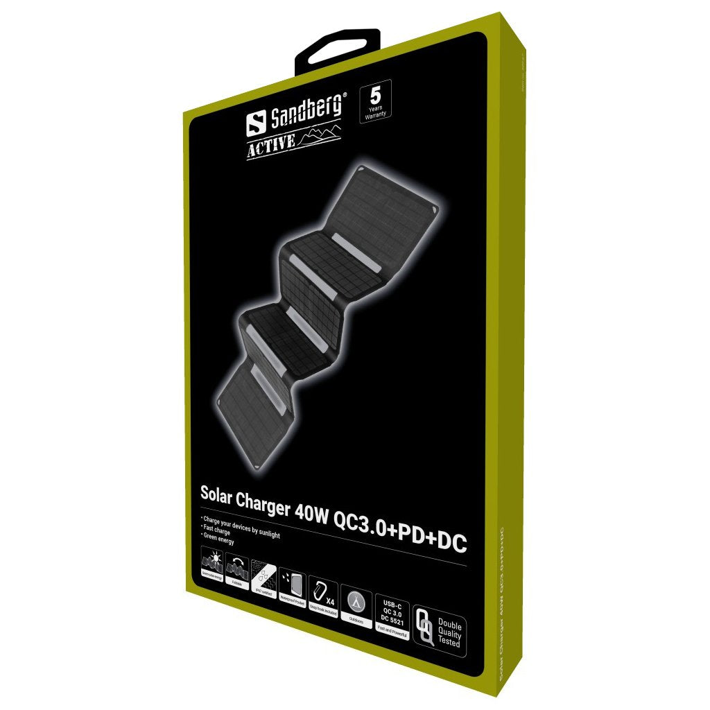 EAN 5705730420672 - Sandberg 420-67 cargador de dispositivo móvil Universal Negro Solar Exterior imagen 11