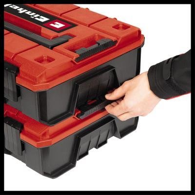 EAN 4006825662924 - Einhell E-Case S-F Caja para piezas pequeñas Polipropileno Negro, Rojo imagen 3