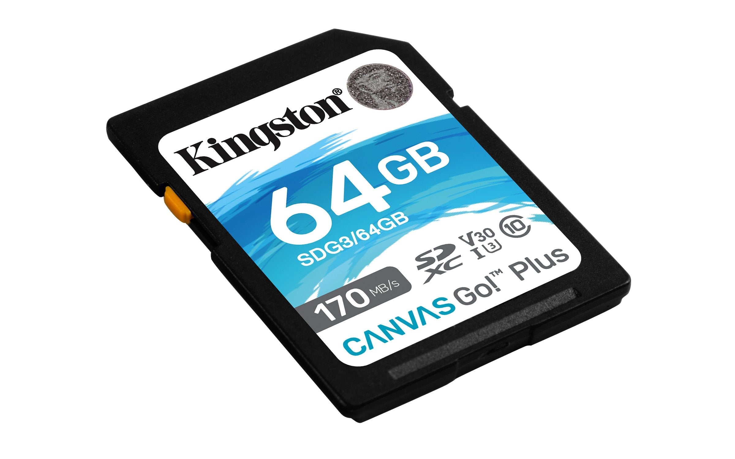 Secure Digital Kingston 64gb Sdxc Canvas Go Plus 170r Ext C10 Uhs-I U3 V30