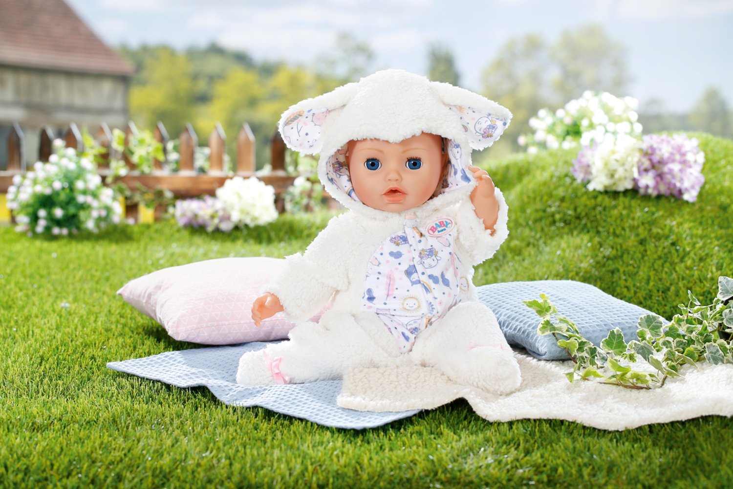 EAN 4001167838853 - BABY born Sheep Onesie 43cm Pelele de muñeca imagen 2
