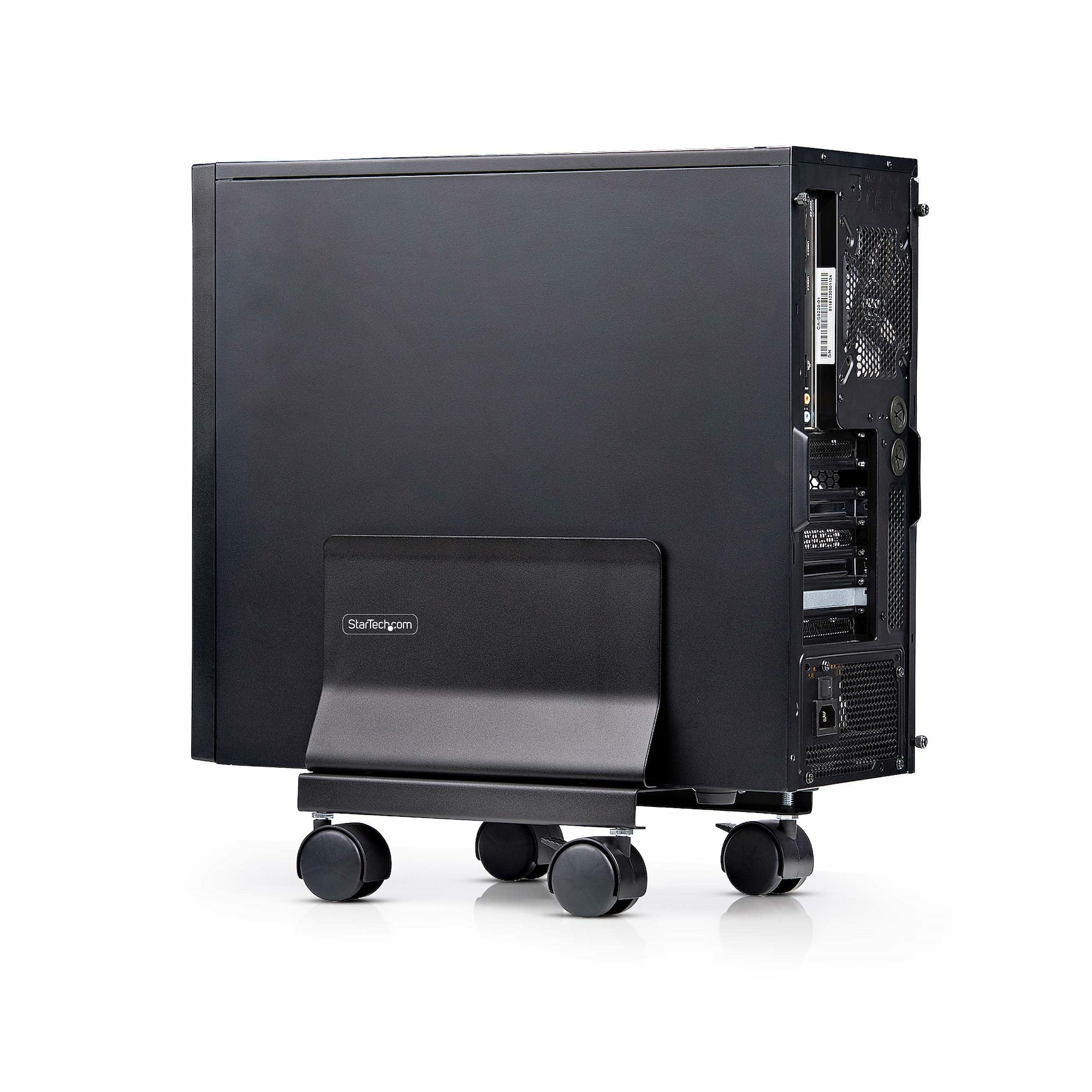 EAN 0065030890243 - StarTech.com CPUMOBILESTND soporte de CPU Carro para equipo informático Negro imagen 8