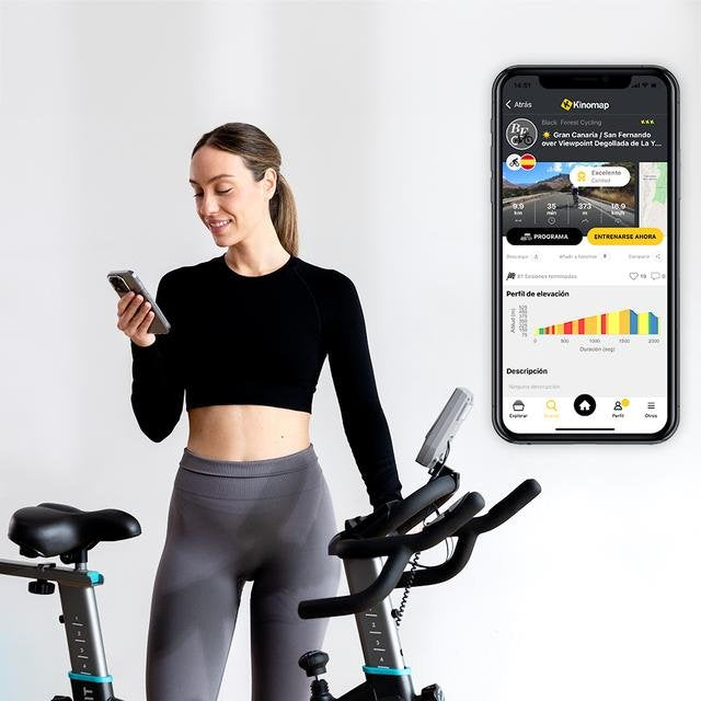 EAN 8435484072458 - Cecotec DrumFit Indoor 24000 Race Sprint Bicicleta de ejercicio imagen 5