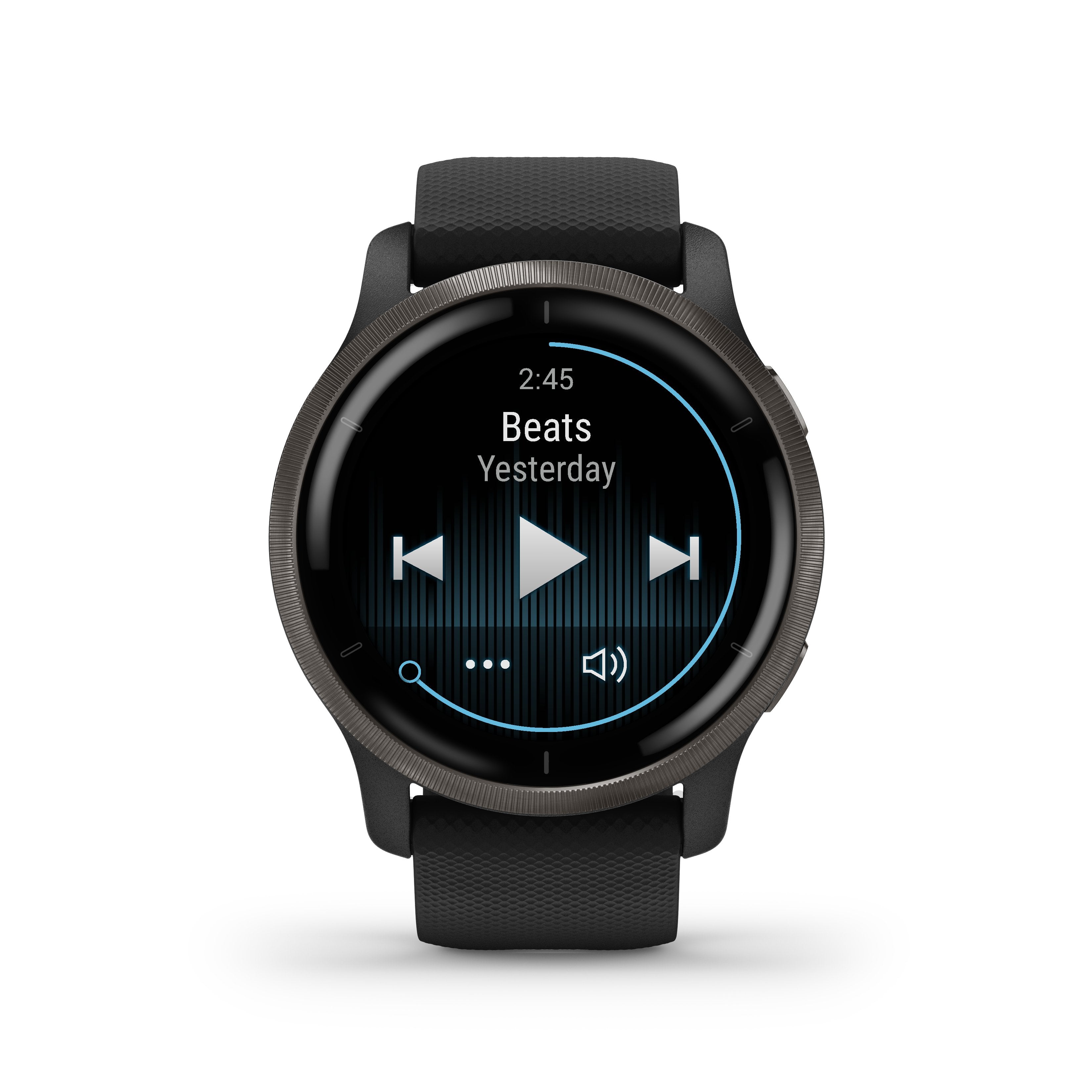 Garmin Venu 2 Negro/Pizarra Smartwatch Multideporte Wifi Gps Integrado Frecuencia Actividad Sueño 45 Mm